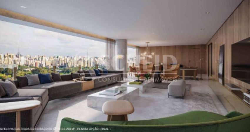 PARK AVENUE Av republica do Libano x Al Arapanés - 298,33m2 - Obras iniciadas - entrega ago/25