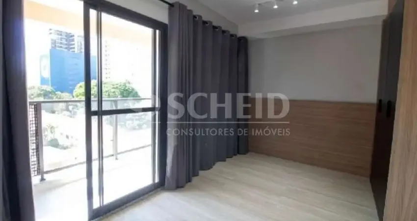 Studio a venda 27m2 1 dorm com varanda proximo da estação Brooklin