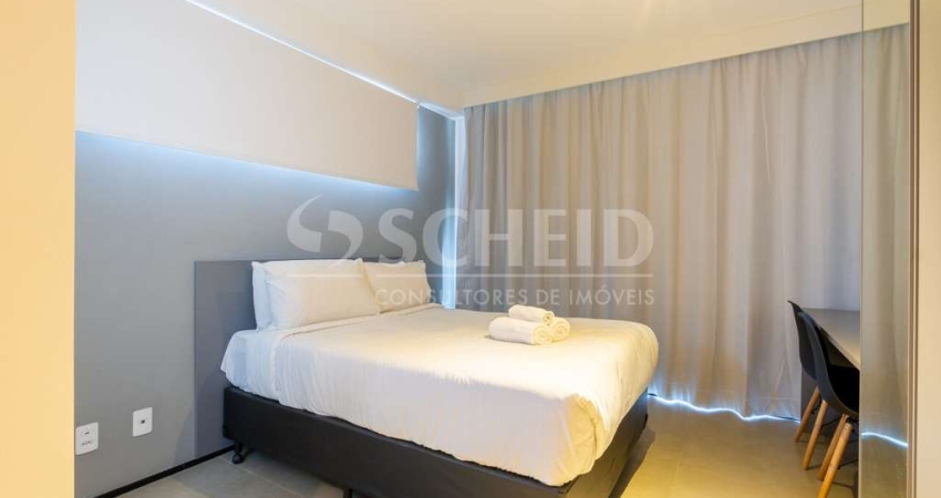 Flat com 1 quarto à venda na Avenida dos Imarés, --, Moema, São Paulo