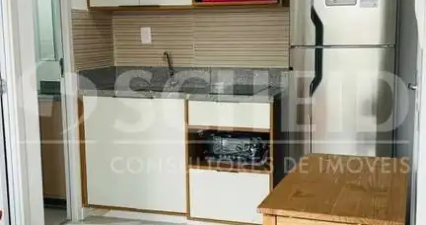 Apartamento com 1 quartos e 1 banheiro para alugar, 27 mts aceita pets moema av carinas 64