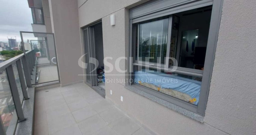 Studio Duplex à Venda Alto da Boa Vista, 36m², 1 suíte, Mezanino, Sacada Espaçosa, 1 vaga
