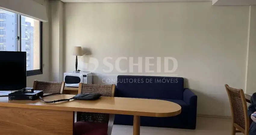Apartamento com 30m² e 1 vaga para alugar no planalto paulista.