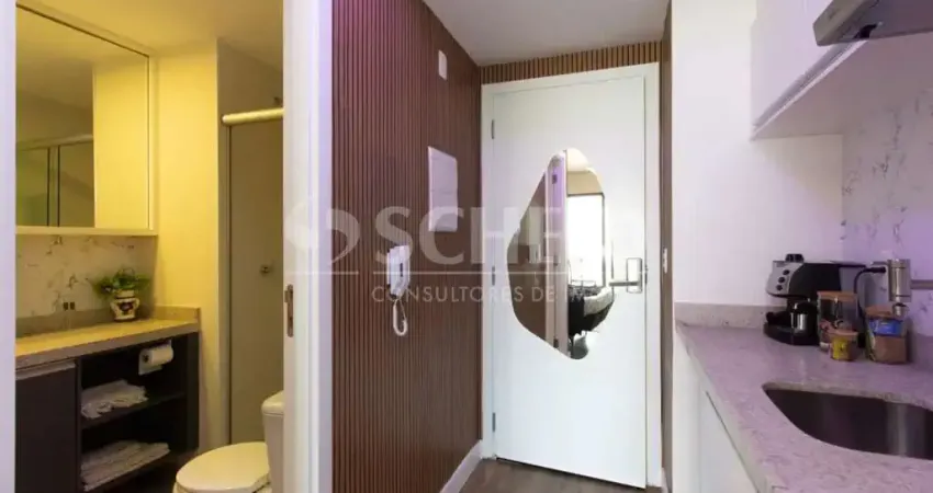 Flat com 1 quarto à venda na Alameda dos Jurupis, --, Moema, São Paulo