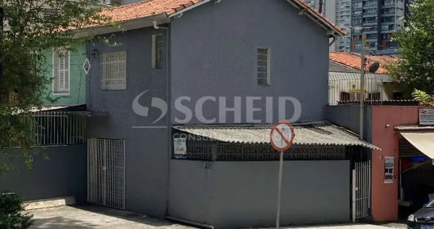 CASA ESQUINA LOCACAO- 2dormitorios,1banheiro, 2 vagas, AC 75m2, AT 117m2, BROOKLIN, SP