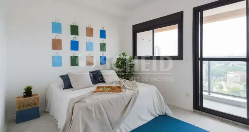 Studio á Venda no Brooklin com 27m², 1 quarto, 1 vaga.