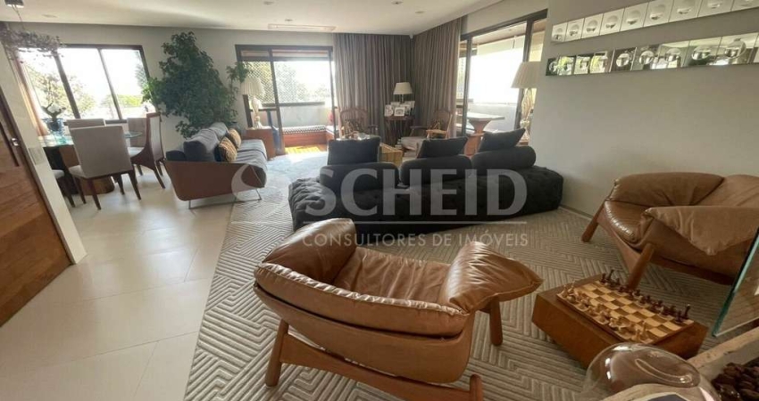 Apartamento de Luxo à Venda no Solar das Gaivotas - Moema 245m², 3 suítes 4 vagas