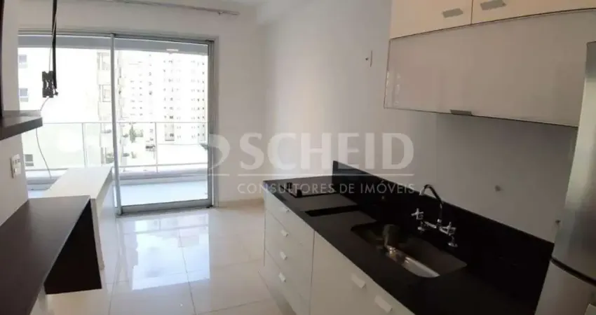 Aluga studio 34m² studio, com quarto, saleta e cozinha integrados suítes: banheiros: 1 vagas de