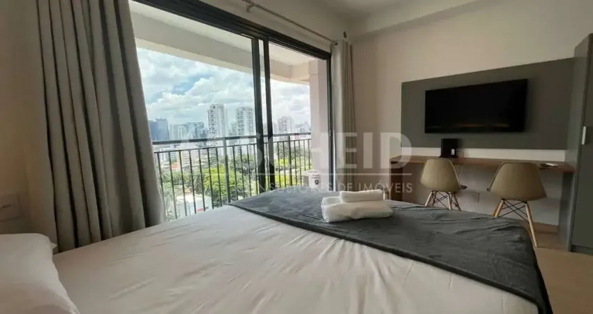 Studio no nex one para locar no alto da boa vista, 1 quarto mobiliado, banheiro.