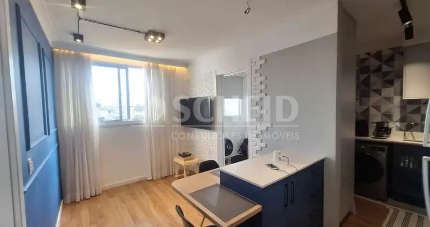 Apartamento a venda de 34,00m² útil, com 2 quartos, na Vila Santa Catarina.