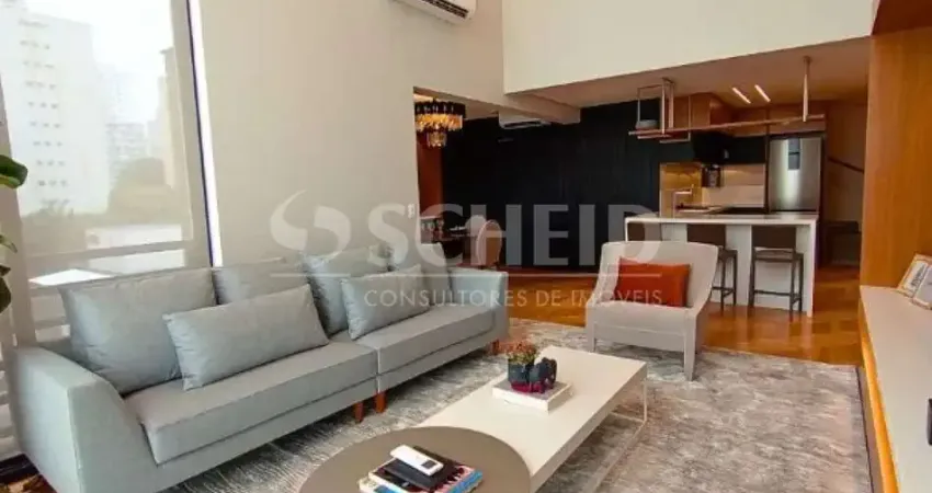 Apartamento locação rua augusta 2312 mobiliado bairro jardins - 110m2 - 2 vagas