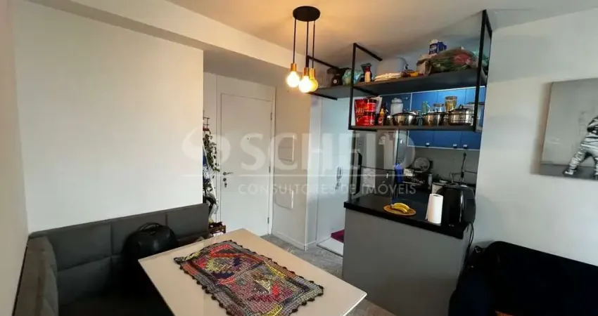 Vendo apto 46m2. 2 dorms, 1 banheiro, sacada, 1 vaga + depósito - open marajoara