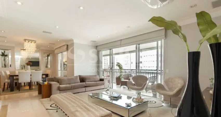Apartamento a venda no Brooklin, 178 metros, 03 suites, 01 escritorio e 03 vagas