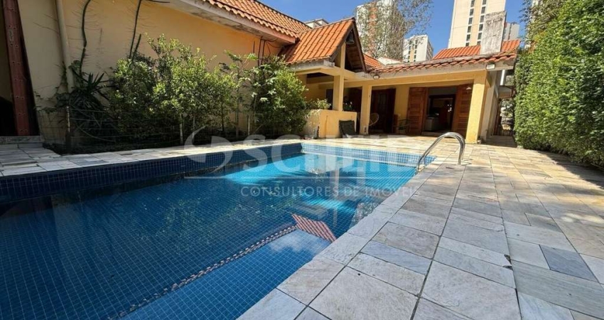CASA COM PISCINA 6 VAGAS 4 DORMITORIOS, CHURRASQUEIRA , JARDIM MARAJOARA