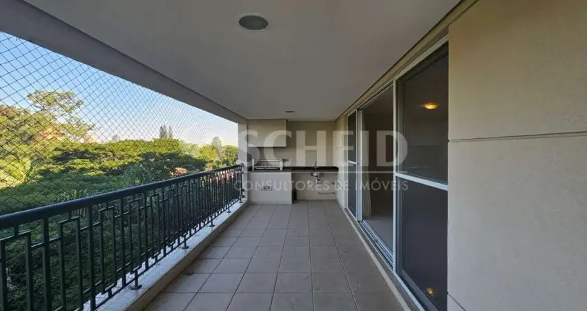 Apartamento para locação no alto da boa vista 185m² com 3 suítes