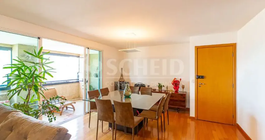 Apartamento á Venda no Brooklin com 125m², 3 quartos sendo 1 suíte, 3 vagas.