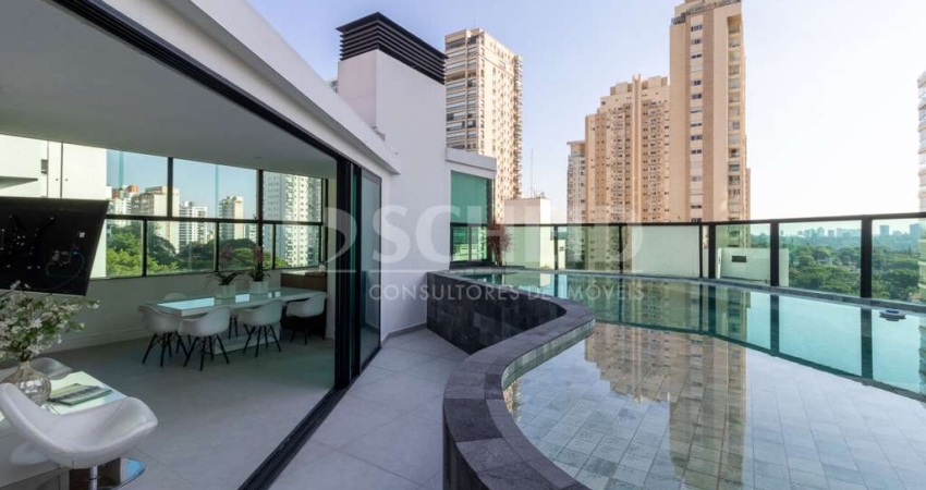 CAMPO BELO Exclusiva Cobertura Duplex com Piscina, Cinema e 4 Suítes