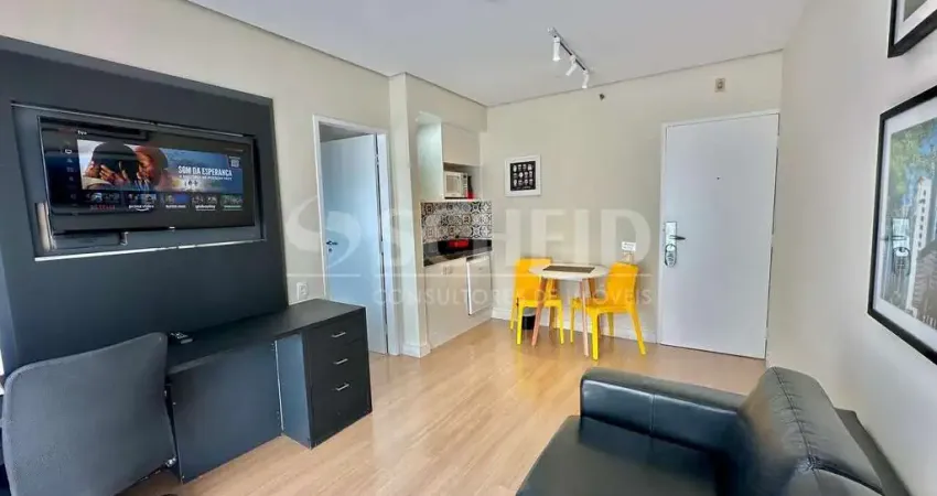 Apartamento com 1 quarto para alugar na Alameda dos Anapurus, --, Moema, São Paulo