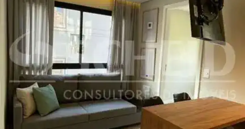 Apartamento edifício boulevard ibirapuera - 38m² - 2 dormitórios - mobiliado