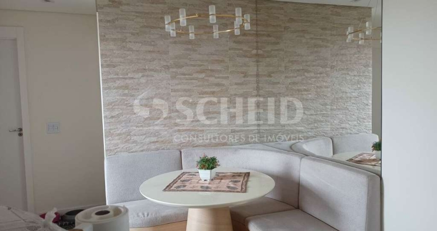 Apartamento de 42 m² com excelente distribuição interna, 2 quartos, 1 banheiro em interlagos.