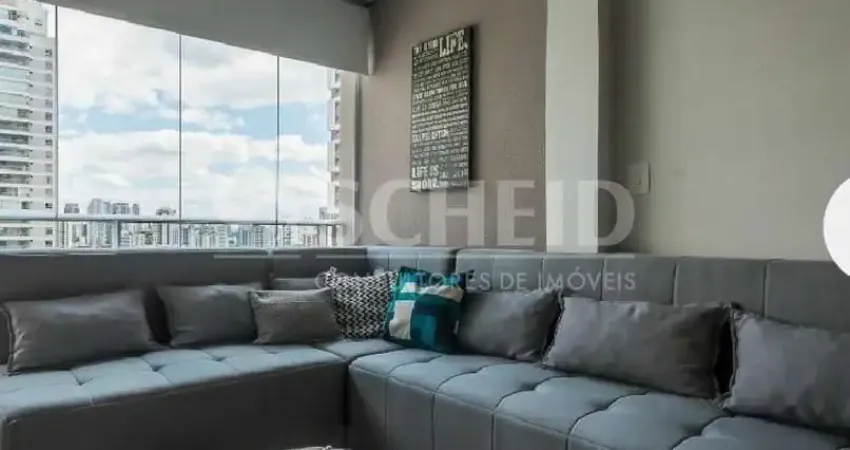 Apartamento com 1 quarto para alugar na Rua Michigan, --, Brooklin, São Paulo