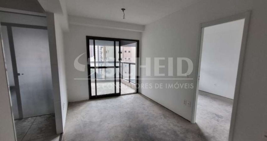 Apartamento á Venda no Brooklin com 50m², 1 quarto sendo 1 suíte, 1 vaga.