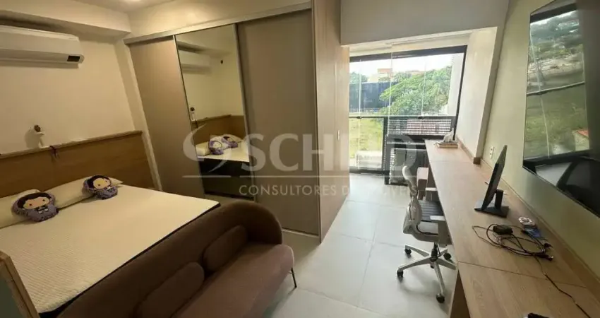 Studio á Venda no Brooklin com 27m², 1 quarto, 1 vaga.