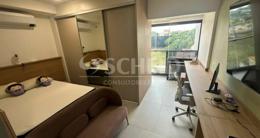 Studio á Venda no Brooklin com 27m², 1 quarto, 1 vaga.