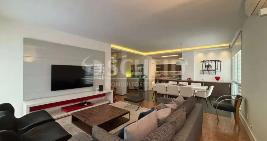 Apartamento mobiliado para Locação no Itaim Bibi com 118m², 2 quartos (1 suíte)