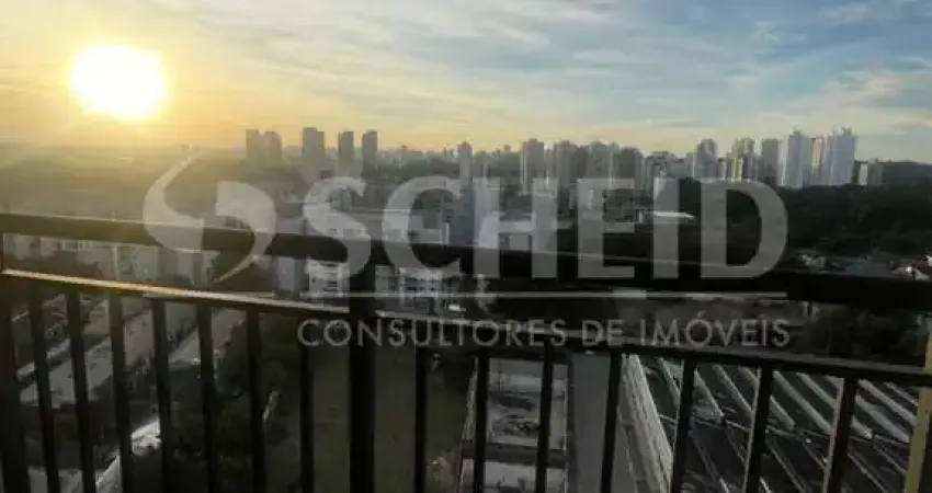 Apartamento para locação de 37,00m² útil, com 2 quartos no Campo Grande.