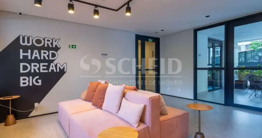 Apartamento á Venda no Campo Belo com 40m², 1 quarto sendo 1 suíte.