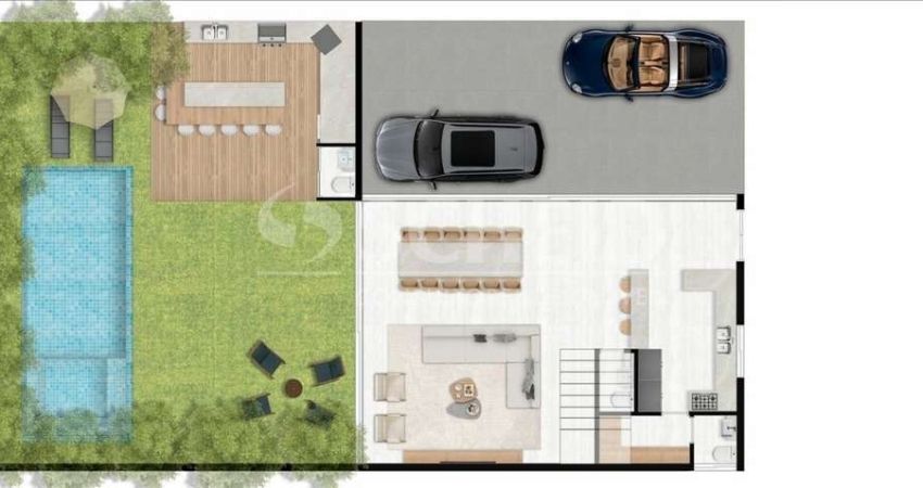Casa em condomínio fechado com 3 quartos à venda na Rua Joaquim Nabuco, --, Brooklin, São Paulo