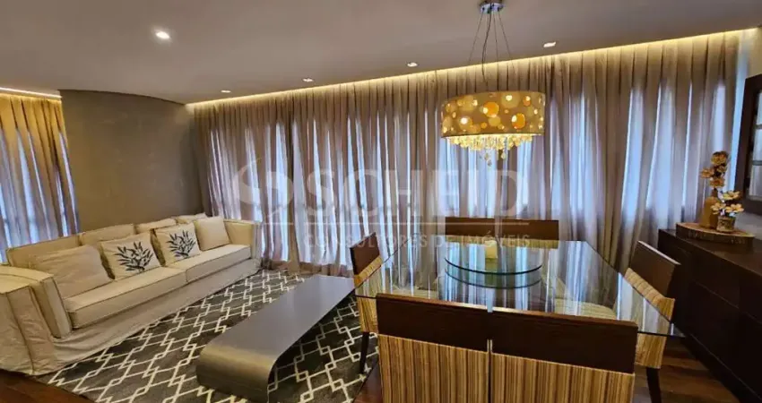 Apartamento Alto Padrão Totalmente Mobiliado para Locação 155 m² de Conforto e Sofisticação.