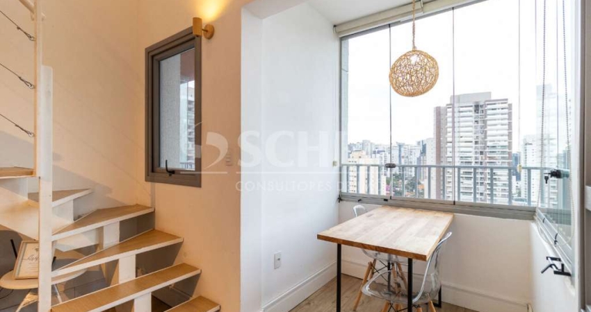 Flat com 1 quarto à venda na Rua Joaquim Guarani, --, Brooklin, São Paulo