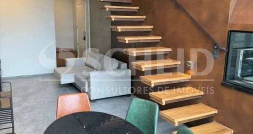 LOCAÇÃO  APARTAMENTO MOBILIADO NA VILA OLÍMPIA 112m²