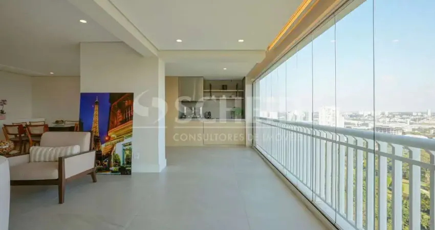 Apartamento à venda, condomínio Iepê Golf no Jardim Marajoaras com 4 quartos, 4 suites e 4 vagas