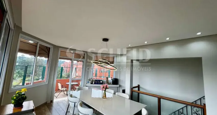 Cobertura duplex reformada com 220 m² no condomínio villas de são paulo