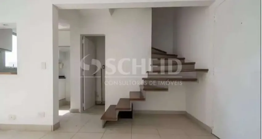 BROOKLIN, Apartamento Duplex para locação, 1 Suíte,1 Vaga, 50m².