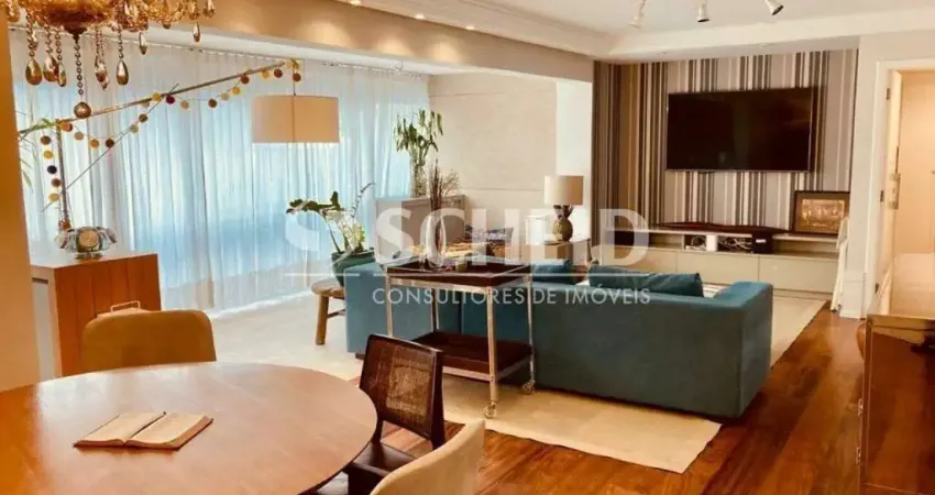 Apartamento para locação no alto da boa vista. alto padrão, varanda gourmet com churrasqueira