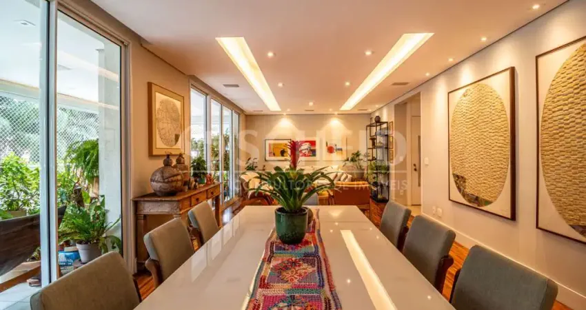 Exclusivo apartamento de alto padrão com varanda gourmet - campo belo