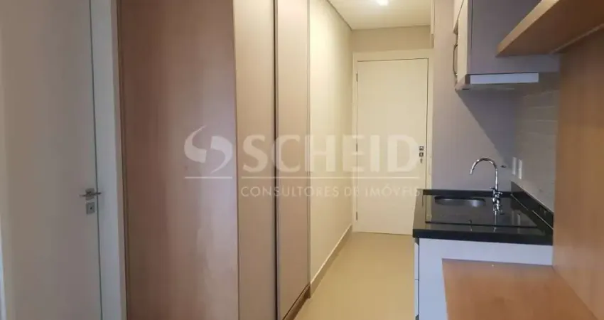 Studio novo para locação no haus mitre campo belo com 24,86 m², meia quadra vereador josé diniz.