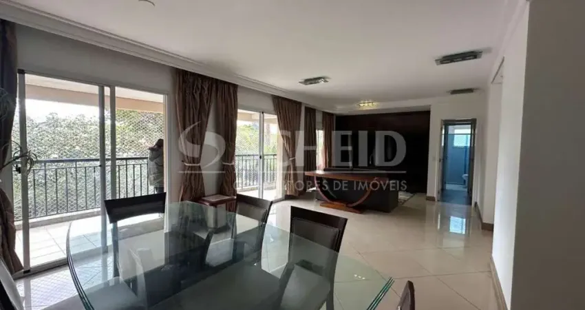 Ótima opção, 3 suítes, churrasqueira na sacada, 3 vagas, 155 metros. mobiliado!