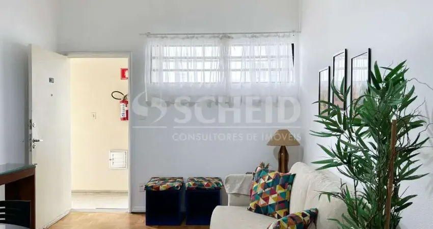 Apartamento para locação no paraíso - mobiliado. 2 dormitórios, 1 vaga.