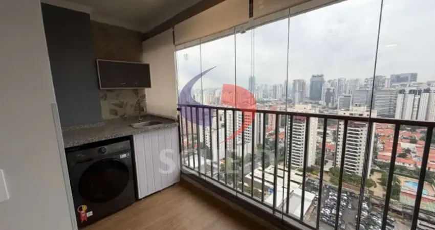 Apartamento á Venda no Alto da Boa Vista, 1 quarto, 41m². Metro Brooklyn