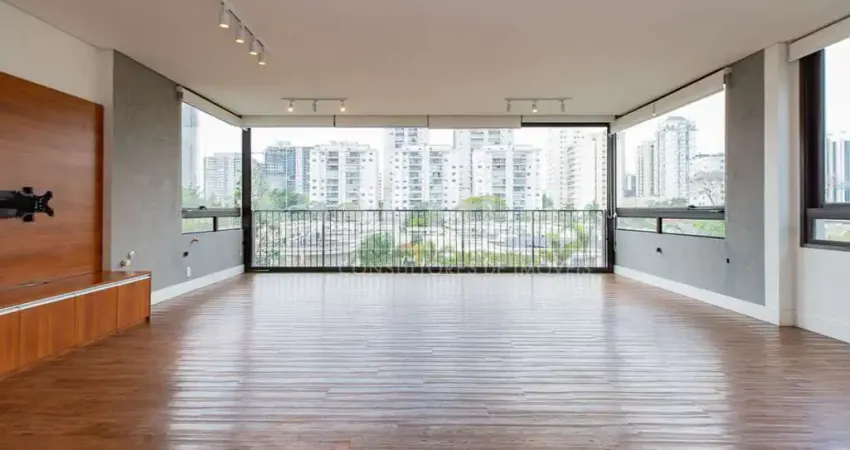 Apartamento á venda no brooklin com 157m², 3 quartos sendo 3 suítes, 2 vagas.