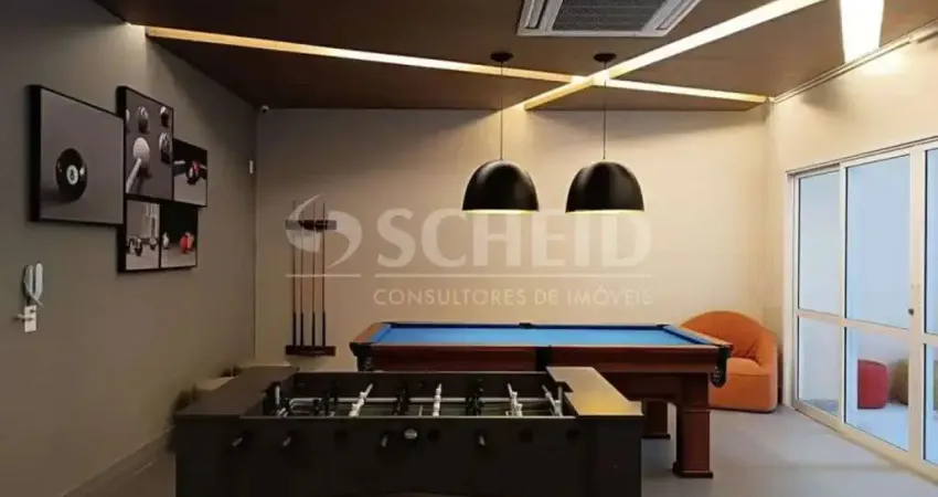 Studio mobiliado á venda no campo belo com 40m², 1 quarto e 1 vaga.