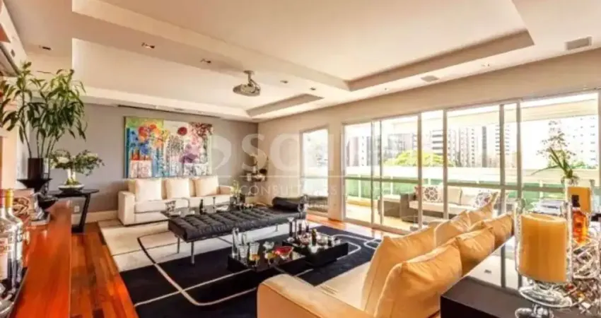 Apartamento à venda, brooklin, 4 quartos, 4 suítes, 6 banheiros, 4 vagas, 245m².