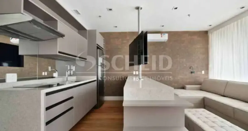 Apartamento para locaçãp na vila olímpia com 62 mts, 1 dorm, 2 vagas