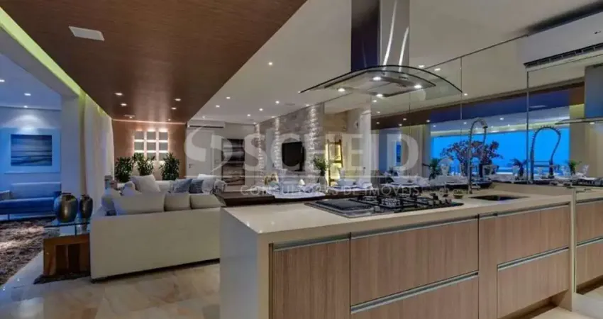 Cobertura de alto padrão com vista panorâmica / totalmente reformada e decorada