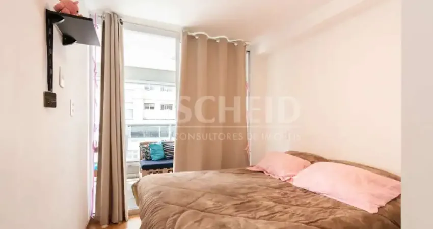 Apartamento para venda, 1 dormitório, 1 vaga - 49m² - campo belo