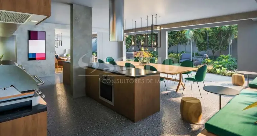 Apartamento á venda no brooklin - 35m² - 1 dormitório (suíte) - 1 vaga